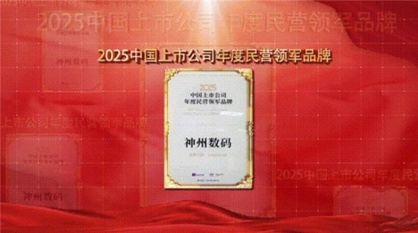 全国前三股票配资 品牌价值领航，神州数码获评“2025中国上市公司年度民营领军品牌”