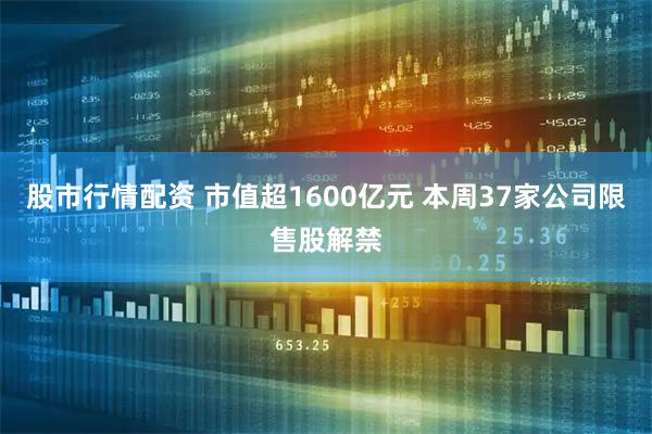 股市行情配资 市值超1600亿元 本周37家公司限售股解禁